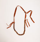 Long Beaded Leather Necklace (4417621950500)